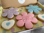 Happy Easter Flowers Letterbox Cookies