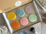 Happy Birthday Multicoloured Rainbow Letterbox Cookies