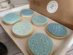 Happy Birthday Blue Letterbox Personalised Cookies