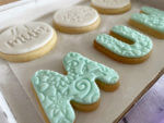 Happy Mothers Day Mum Green Letterbox Cookies