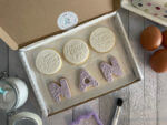 Happy Mothers Day Nan Purple Letterbox Cookies