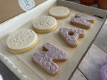 Happy Mothers Day Nan Purple Letterbox Cookies