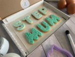 Step Mum Happy Mothers Day Green Letterbox Cookies