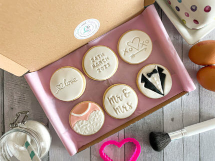 Wedding Cookies Mrs & Mrs