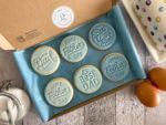 Happy Fathers Day Blue Letterbox Cookies