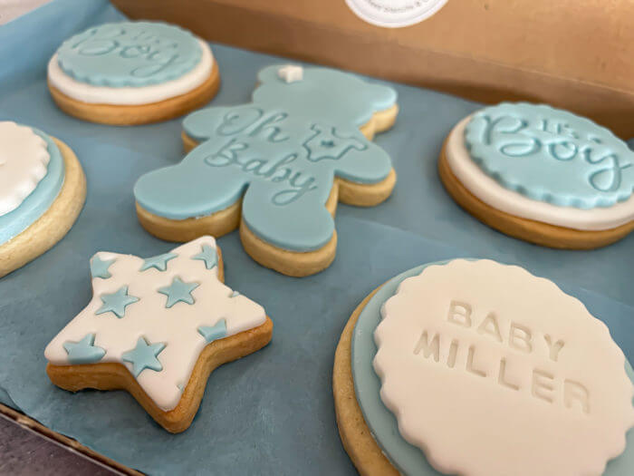 Its a Boy Letterbox Personalised Cookies