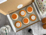 Just Because Orange Letterbox Cookies