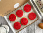 Happy Fathers Day Letterbox Cookies Red