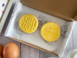 Thank You Best Teacher Yellow Personalised Duo Letterbox Cookies