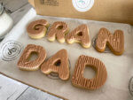 Grandad Wooden Texture Letterbox Cookies