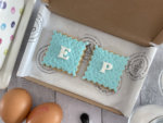 Just Because Blue Duo Letterbox Personalised Cookies