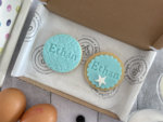 Just Because Blue Duo Letterbox Personalised Cookies