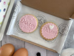 Just Because Pink Duo Letterbox Personalised Cookies