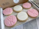 Congratulations Pink Letterbox Cookies