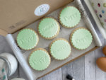 Congratulations Green Letterbox Personalised Cookies