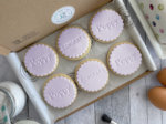 Congrats Purple Personalised Letterbox Cookies