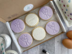 Congratulations Purple Letterbox Cookies