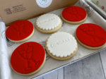 Congratulations Red Letterbox Cookies