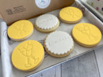 Congratulations Yellow Letterbox Cookies