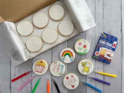 Paint Your Own Cookies Party Box