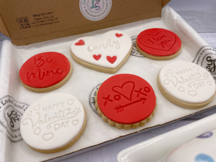 Valentine's Day Personalised Letterbox Cookies