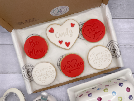 Valentine's Day Personalised Letterbox Cookies