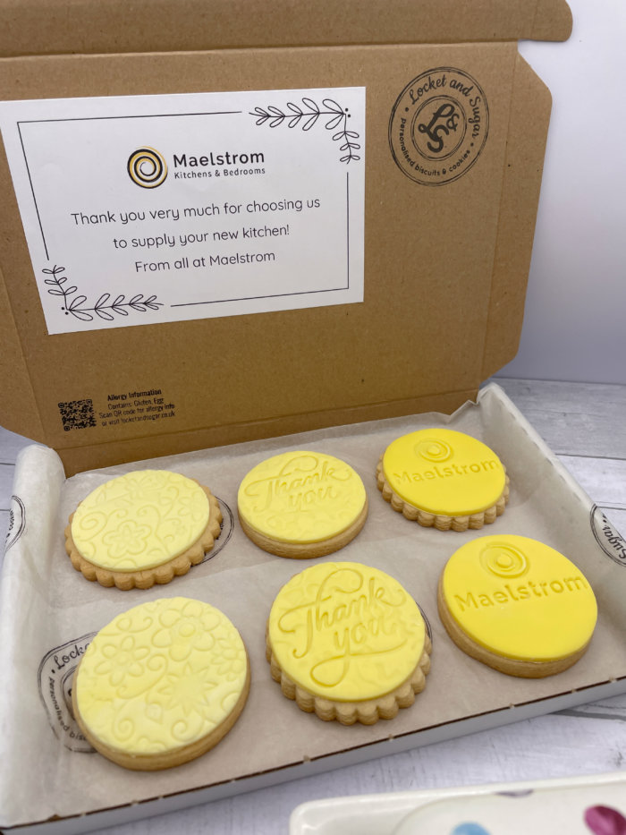 Maelstrom Thank You Letterbox Cookies