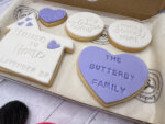 House to Home Personalised Letterbox Cookies Purple
